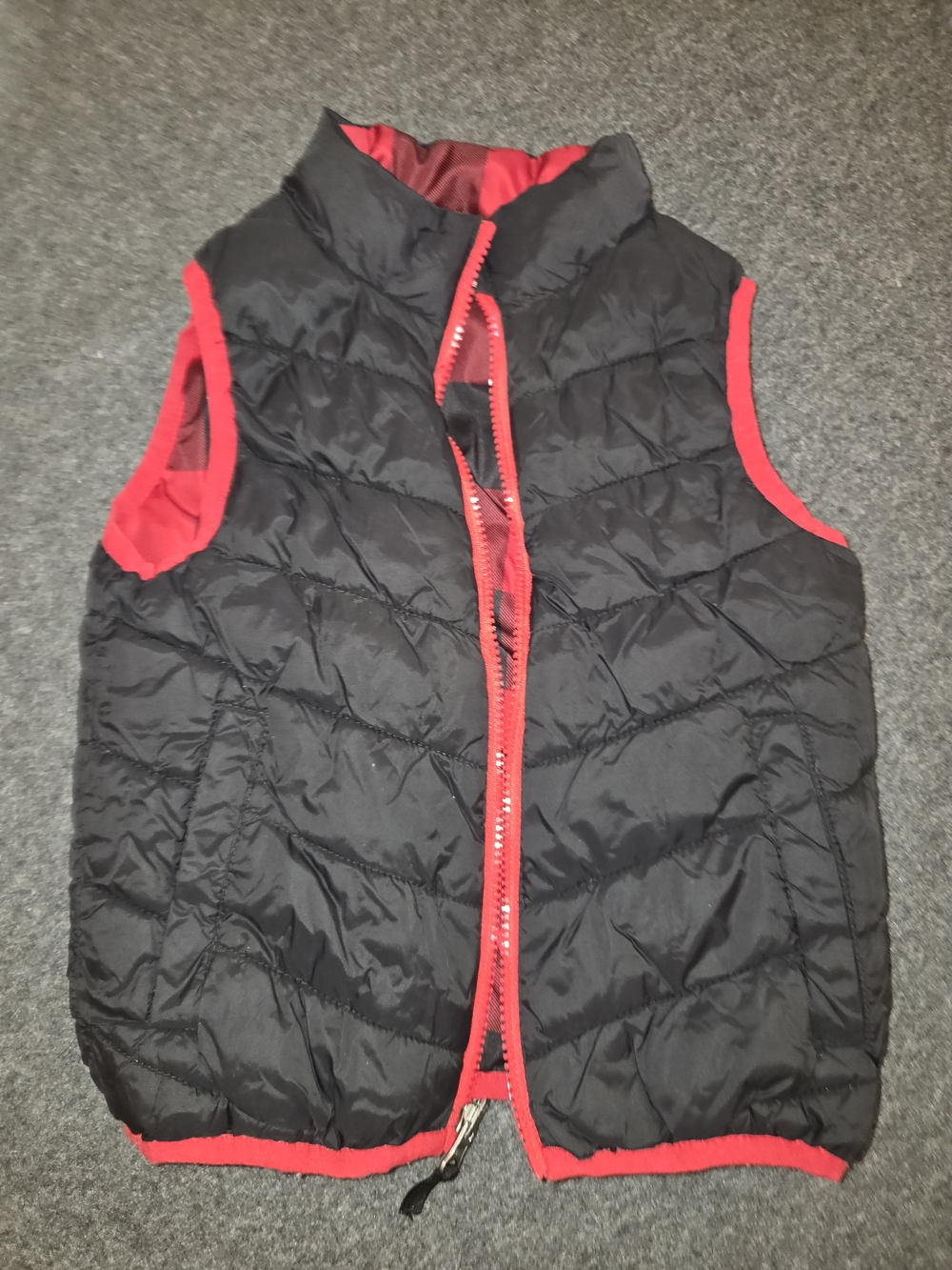 Boys Swiss Tech Reversible Puffer Vest